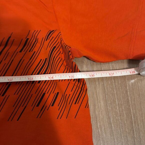 Lacoste sports boy orange t-shirt size 12 - Picture 4 of 8